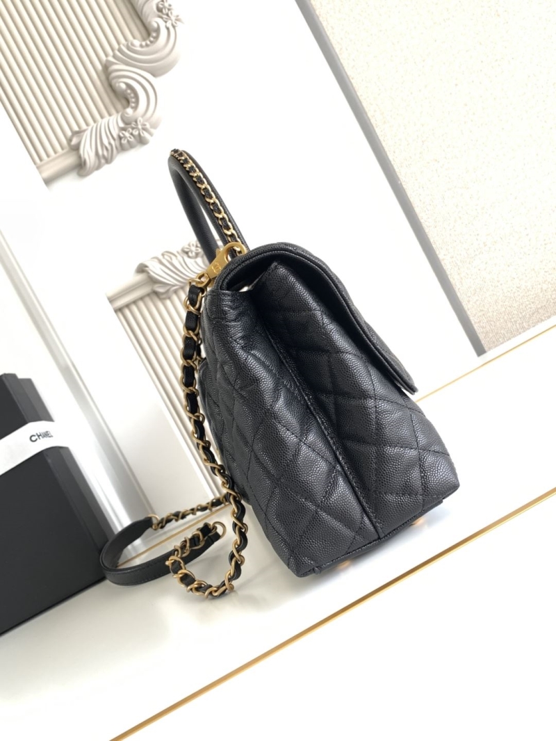 Ch**el top handle bags